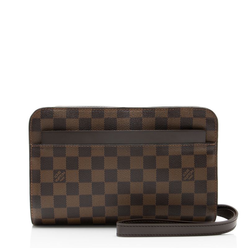 Louis Vuitton Damier Ebene Saint Louis Clutch